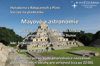 plakat Mayove a astronomie